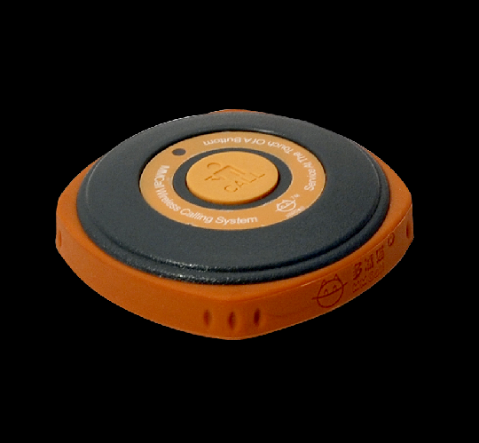 Statie de apel wireless cu un buton, carcasa cauciucata. ANTISOC