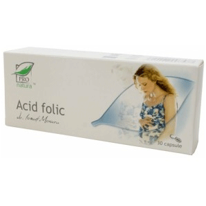 Acid Folic 30 Cps Medica