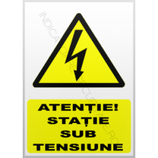 indicatoare pentru statie sub tensiune