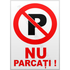 indicatoare nu parcati