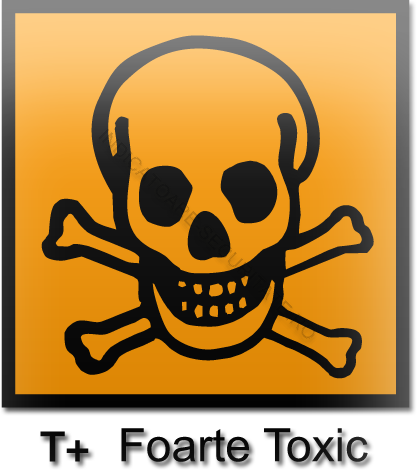 Indicatoare pentru material foarte toxic