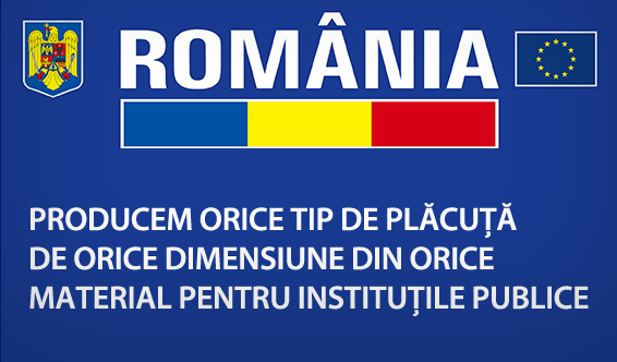 Placute pentru institutii