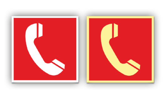 Semne pentru telefon de incendiu