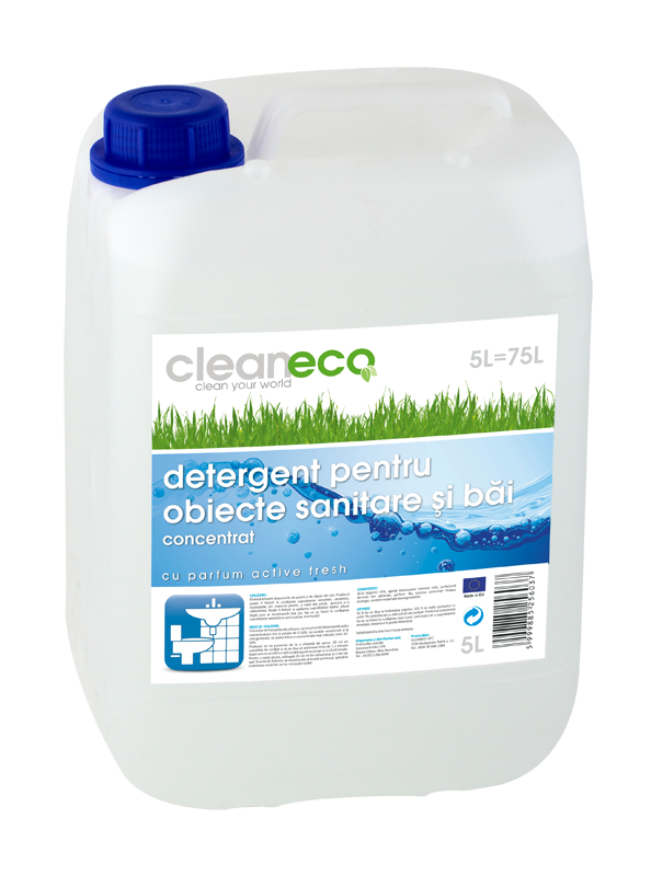 Detergent pentru obiecte sanitare si bai CLEANECO 5L