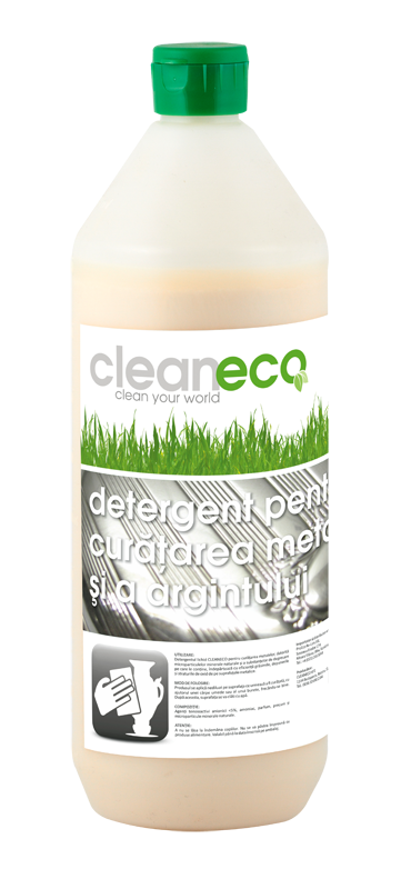 Detergent pentru curatat metale si argint CLEANECO 1L
