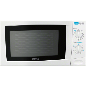 Cuptor cu microunde Zanussi ZFG21110WA, 20 l, 700 W, Grill, 5 nivele de putere