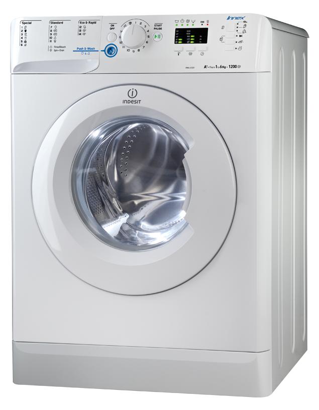 Masina de spalat Indesit XWA 61251 W, 6 kg, 1200 rpm, clasa energetica A+