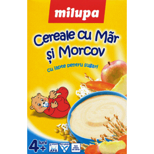CEREALE CU LAPTE MAR SI MORCOV MILUPA - Milupa