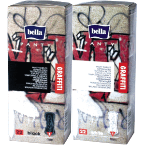 ABSORBANT ZILNIC PANTY GRAFFITI - Bella