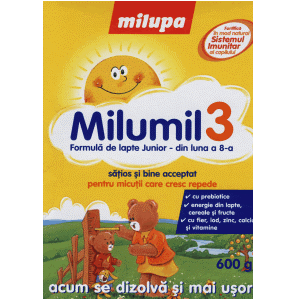 MILUMIL 3 CU PREBIOTICE - Milupa