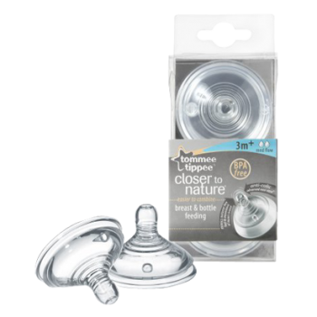 Tetina cu flux mediu x 2 buc Tommee Tippee
