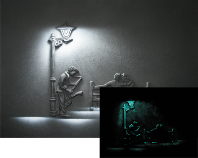 Tablou fotoluminos 