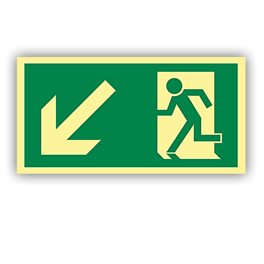etichete de semnalizare exit
