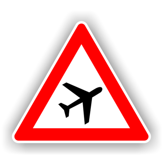Semne de circulatie - Aeroport